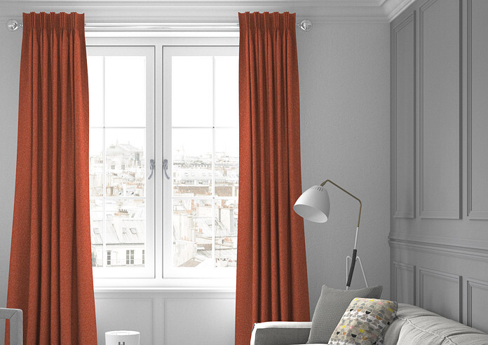 Devonshire, Terracotta - Made to Measure Curtains - Image 3